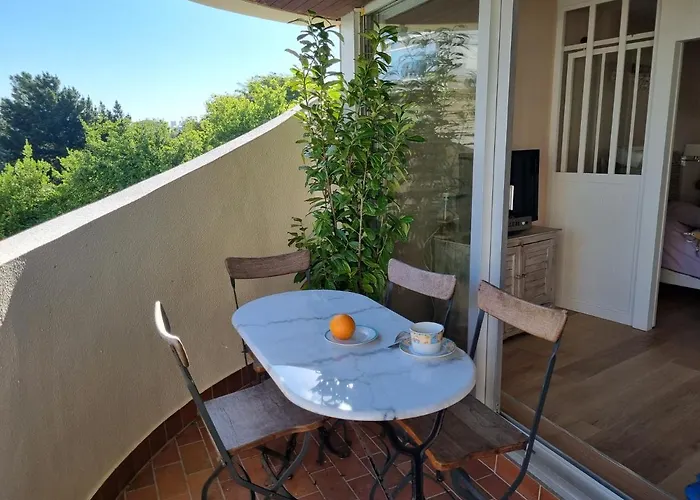 Coin De Paradis Romantique Vue 10m 아파트 아르카숑