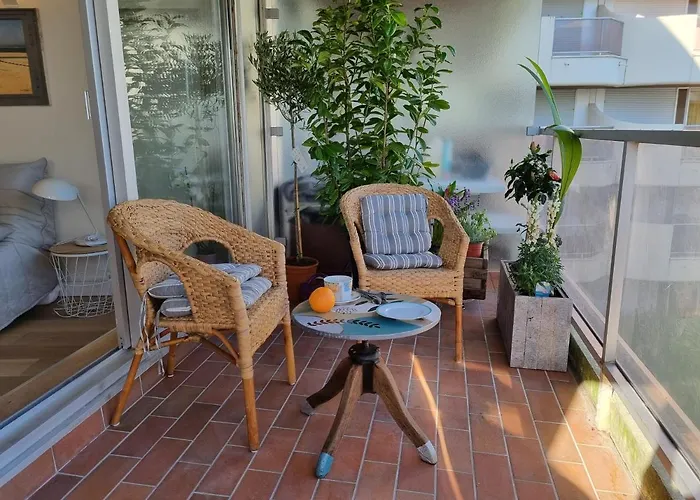 アパート Coin De Paradis Romantique Vue 10m アルカション